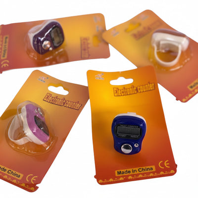 Advanced electronic prayer beads ring