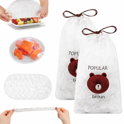 Elastic Food Covers for Plates