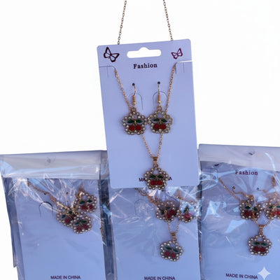 Shiny Cherry Jewelry Set