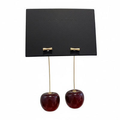 Modern Cherry Earrings