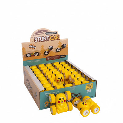 Pikachu Turbo Stunt Car – 360° Rotating Action Toy.