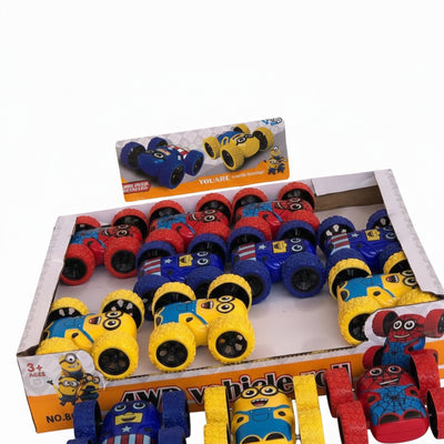 Crazy Friction Stunt Cars - Heroes & Minions Edition (360° Flip)