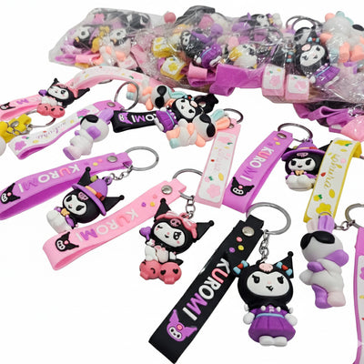 Kuromi & Sanrio Character Keychain