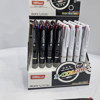 TENFON 3-in-1 Retractable Ballpoint Pens