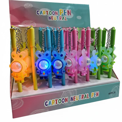 Cartoon Luminous Pens - Space Bunny Collection