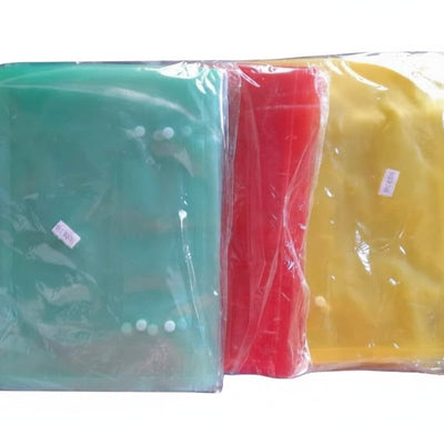Colorful Plastic Document Folders with Snap Button